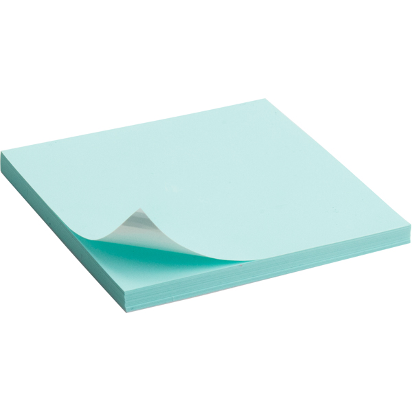 Блок бумаги Axent 2448-04-A статической, 75x75 мм,100 листов, пастельный синий